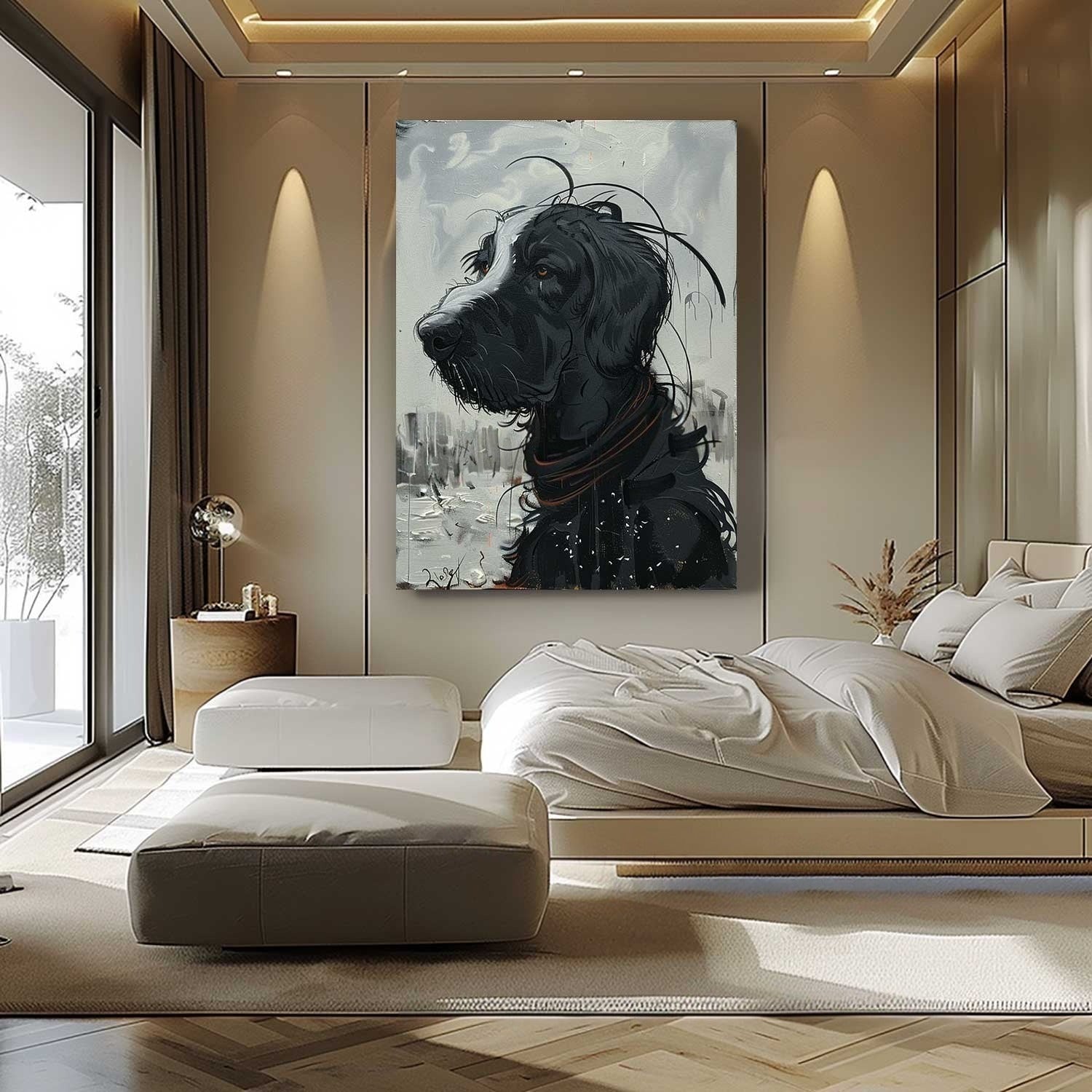 Wall Art Post Apocalyptic Canvas - Neutralighting