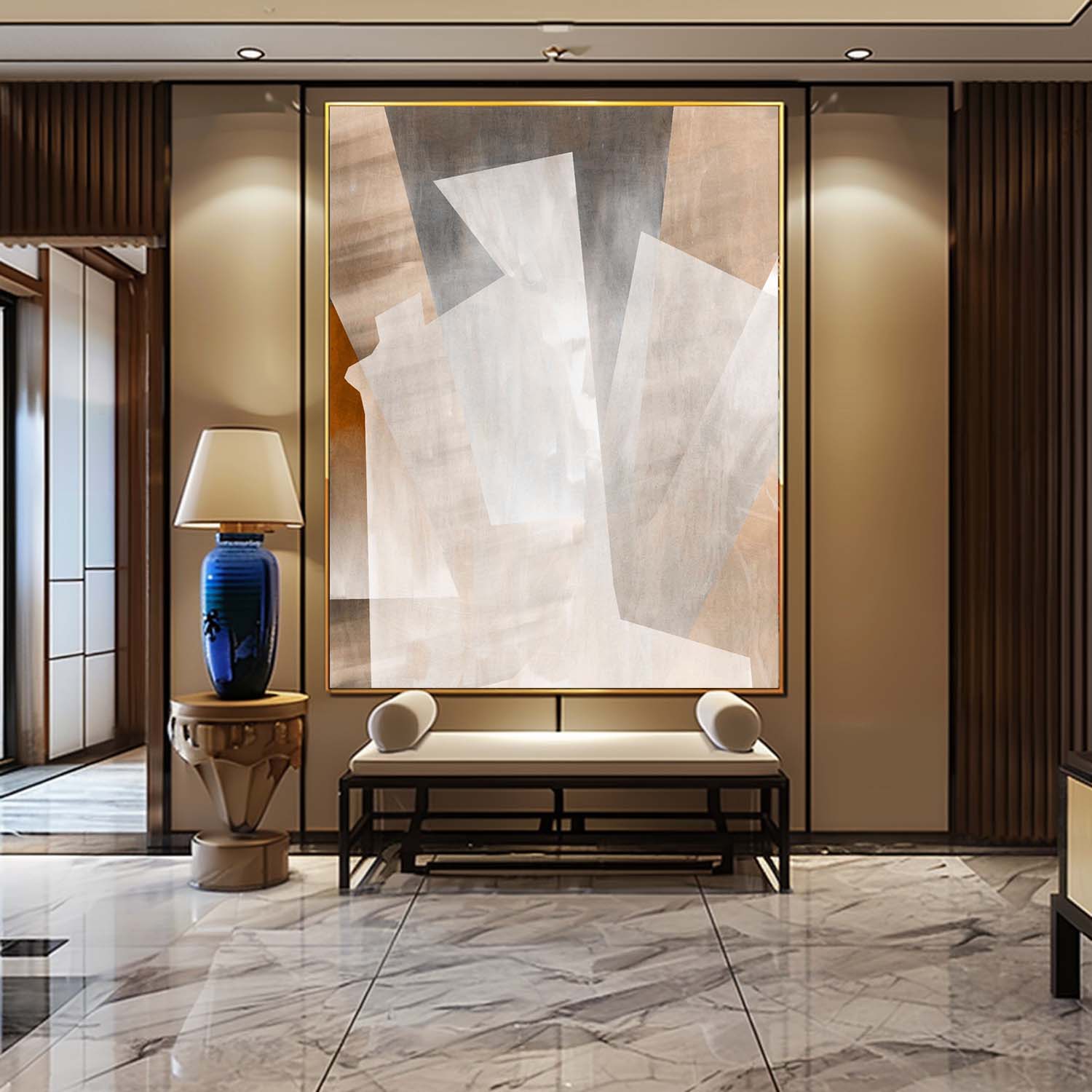 Contemporary Minimalist Art MA086 - Neutralighting