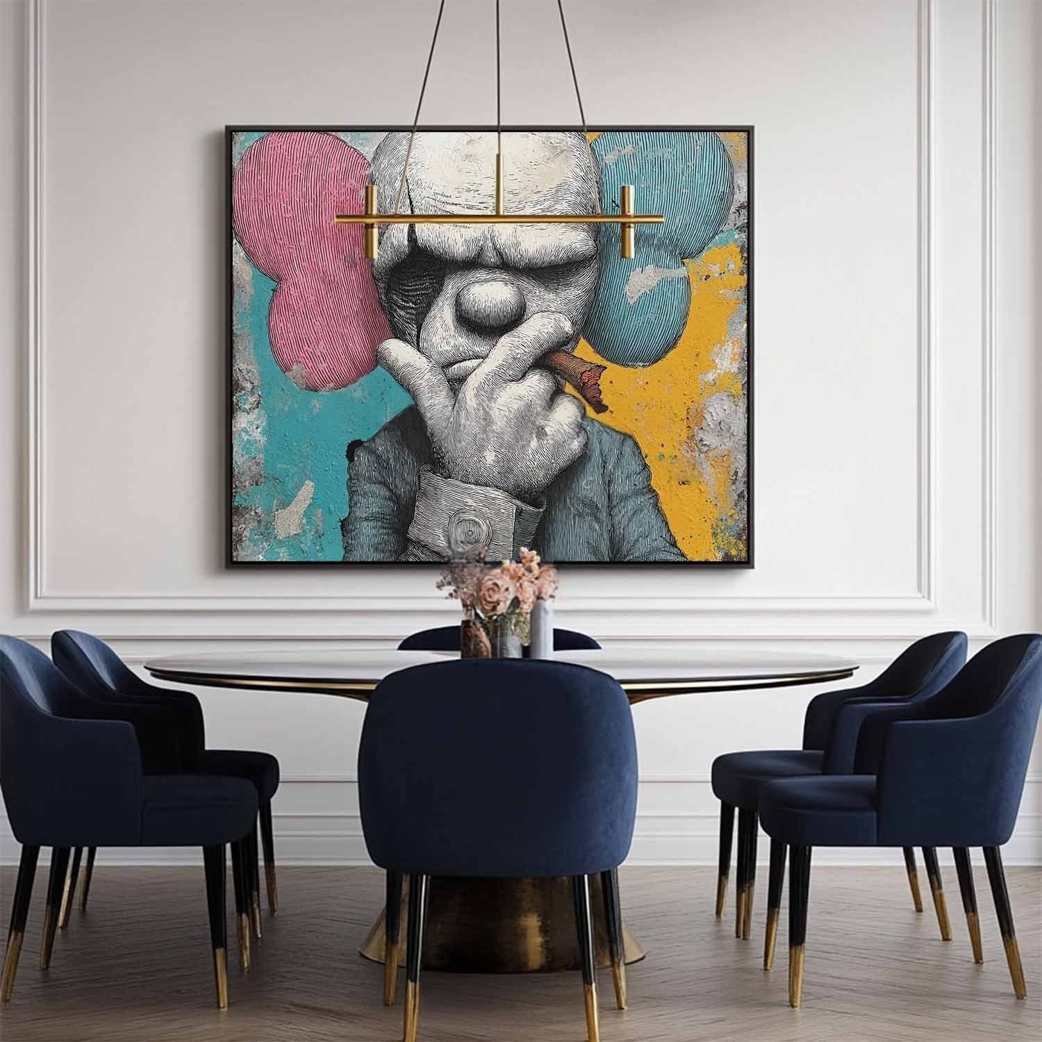 Kaws Style Gangster Pop Art Painting - Neutralighting