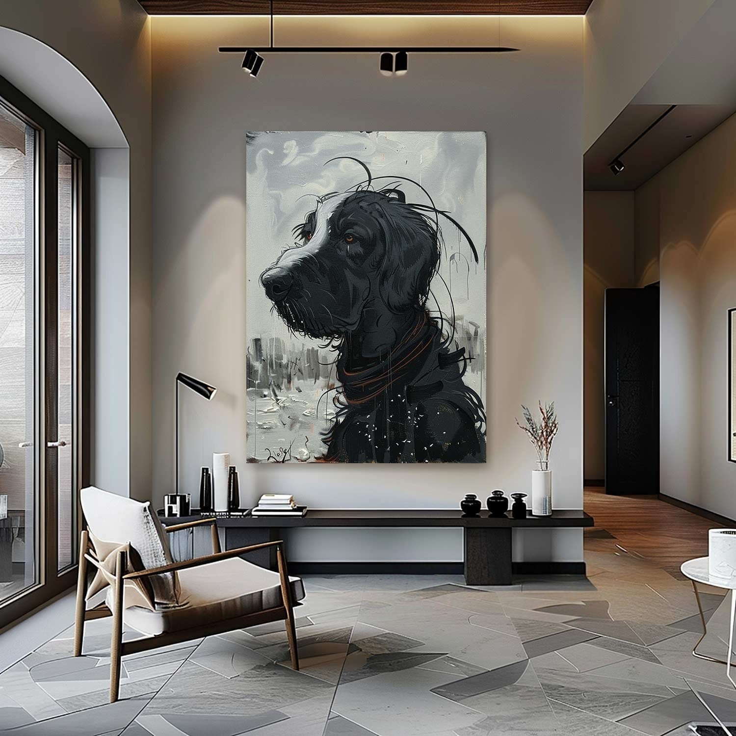 Wall Art Post Apocalyptic Canvas - Neutralighting