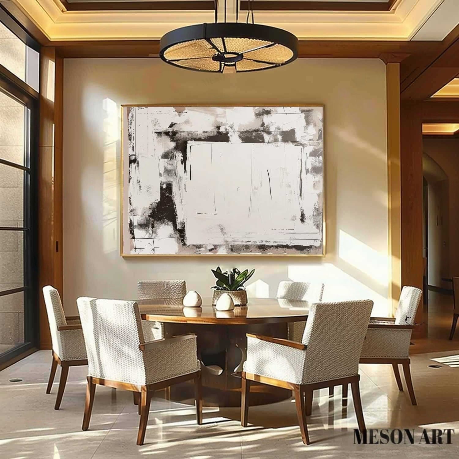 Wall Art Minimalist Frame Wabi-Sabi - Neutralighting