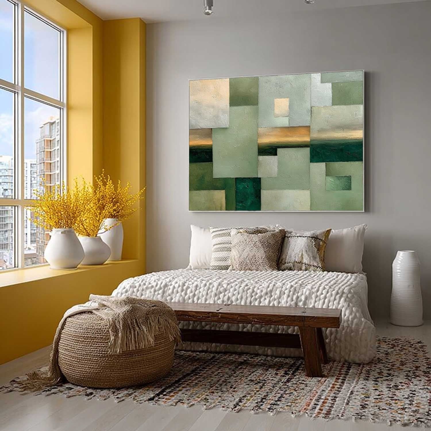 Abstract Geometric Landscape Painting - Neutralighting