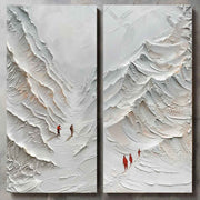 Wall Art Dramatic Textured Dimensional - Neutralighting