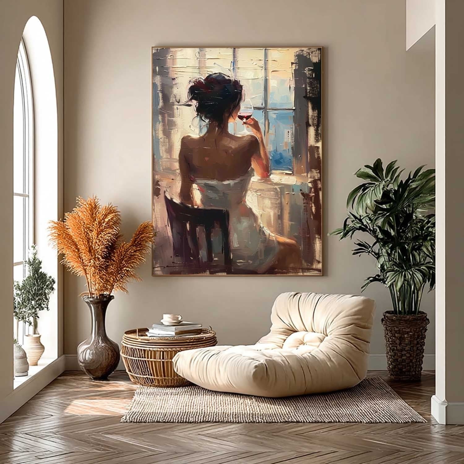 Wall Art Elegant Impressionist Palette - Neutralighting