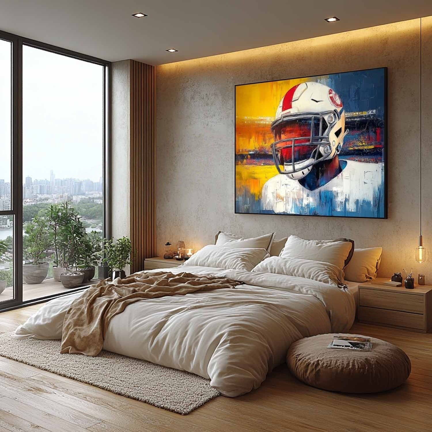 Wall Art Expressionist American Pop - Neutralighting