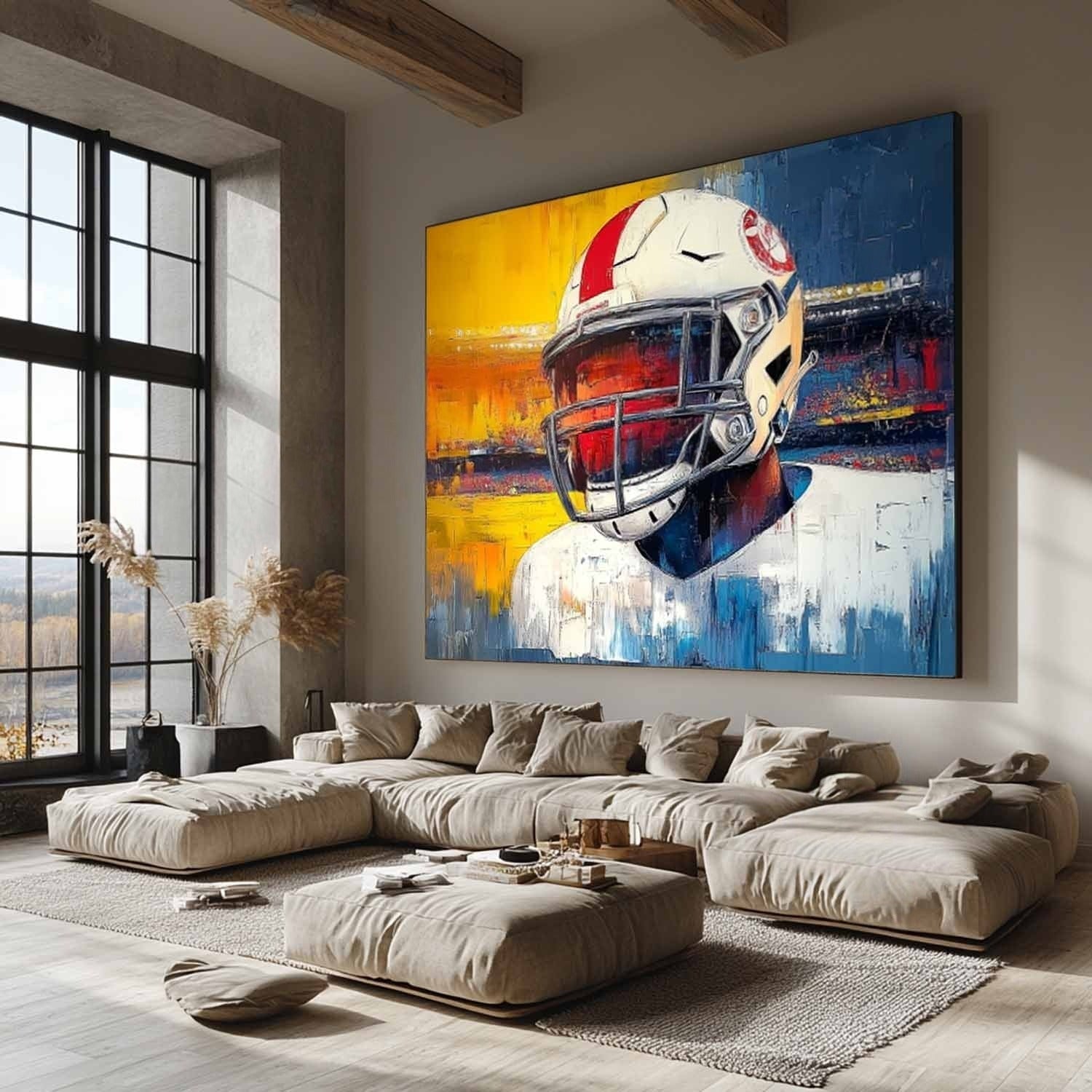 Wall Art Expressionist American Pop - Neutralighting