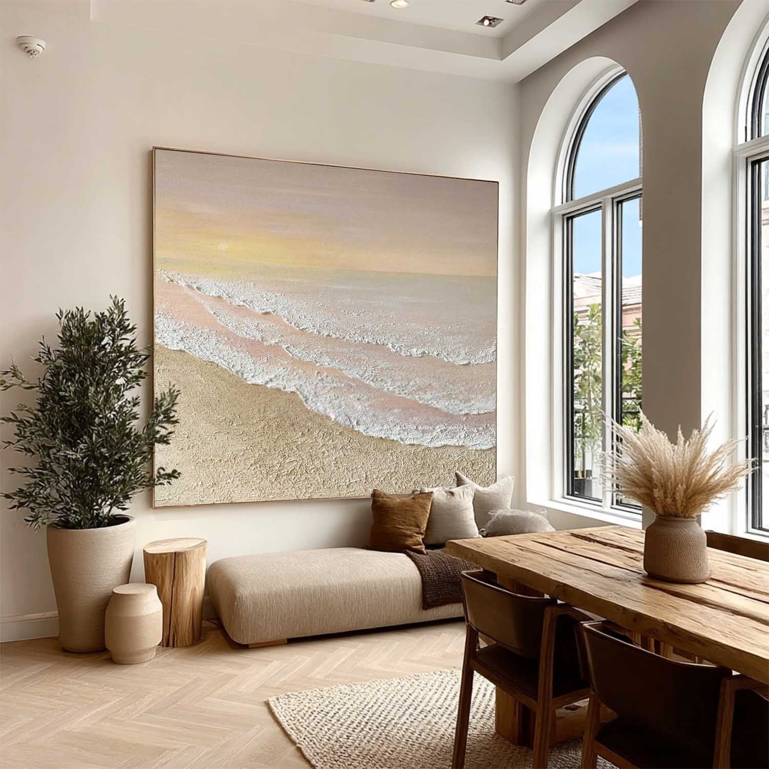 Wall Art Horizontal Coastal Sunset - Neutralighting