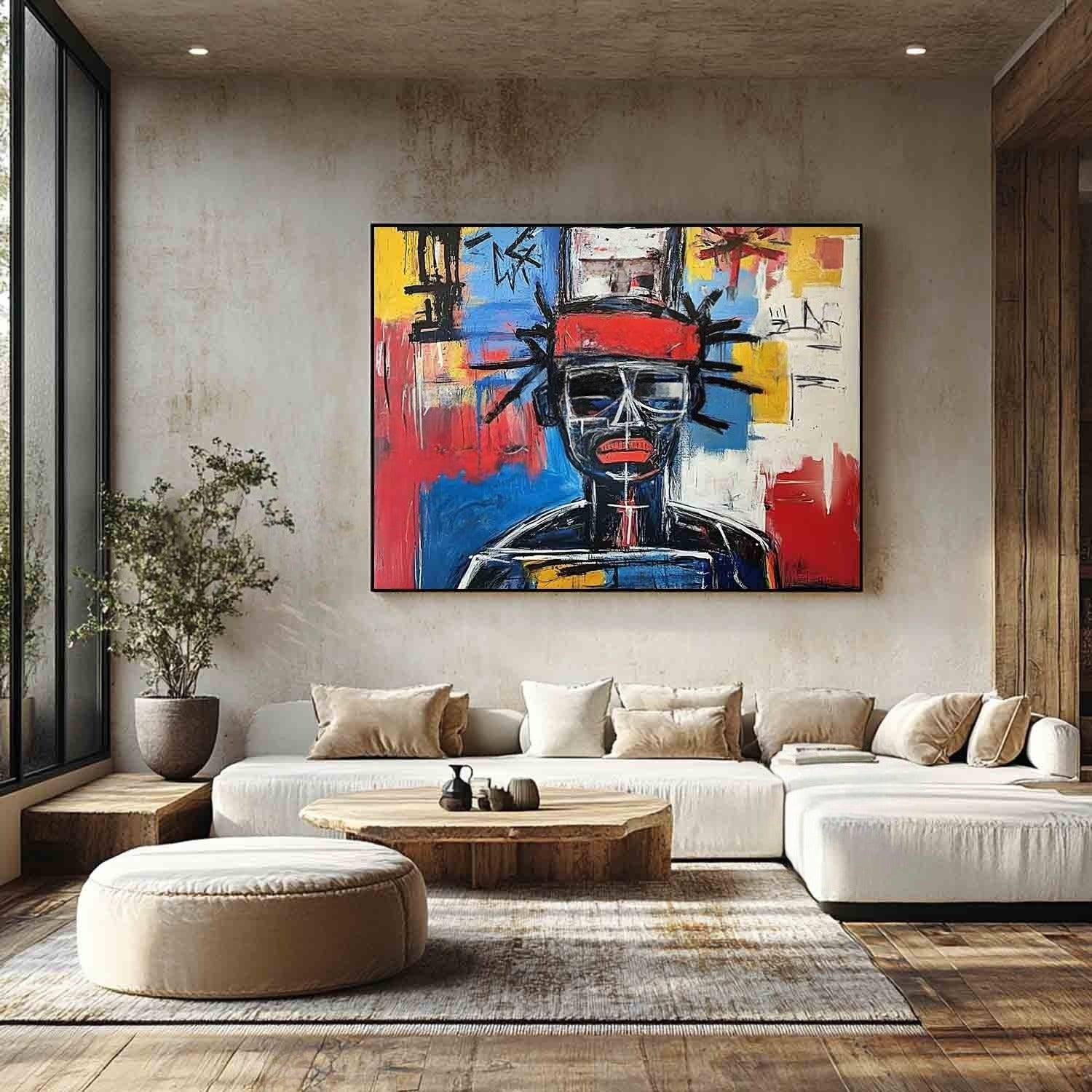 Wall Art Horizontal Neo Expressionist - Neutralighting