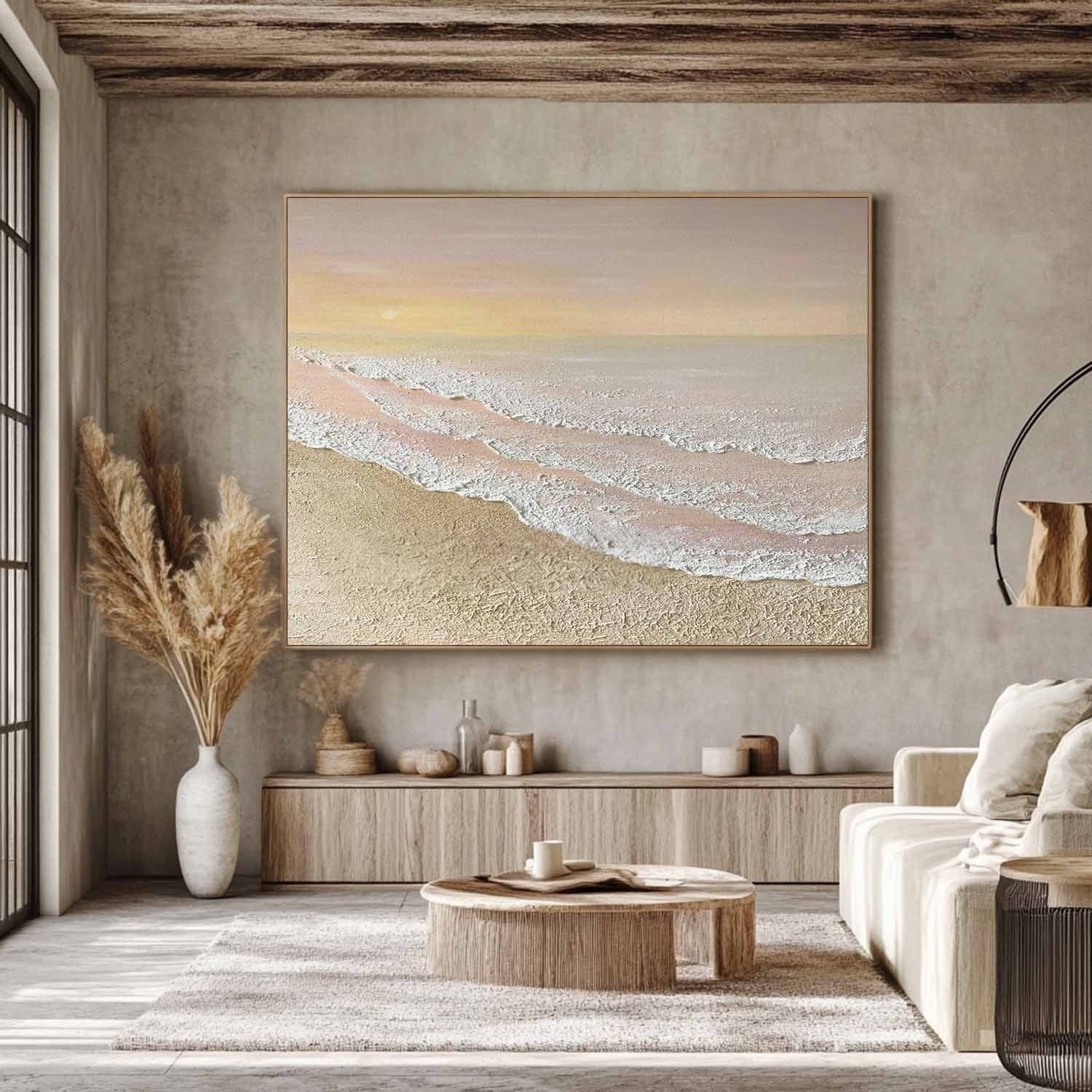 Wall Art Horizontal Coastal Sunset - Neutralighting