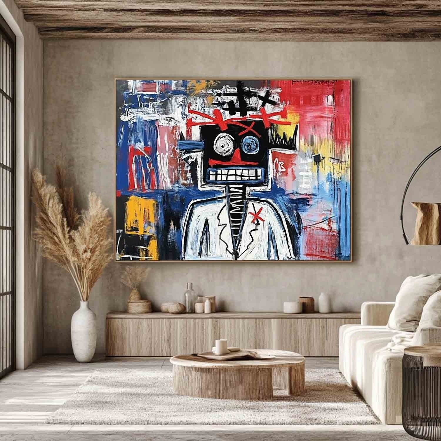 Wall Art Horizontal Neo Expressionist - Neutralighting