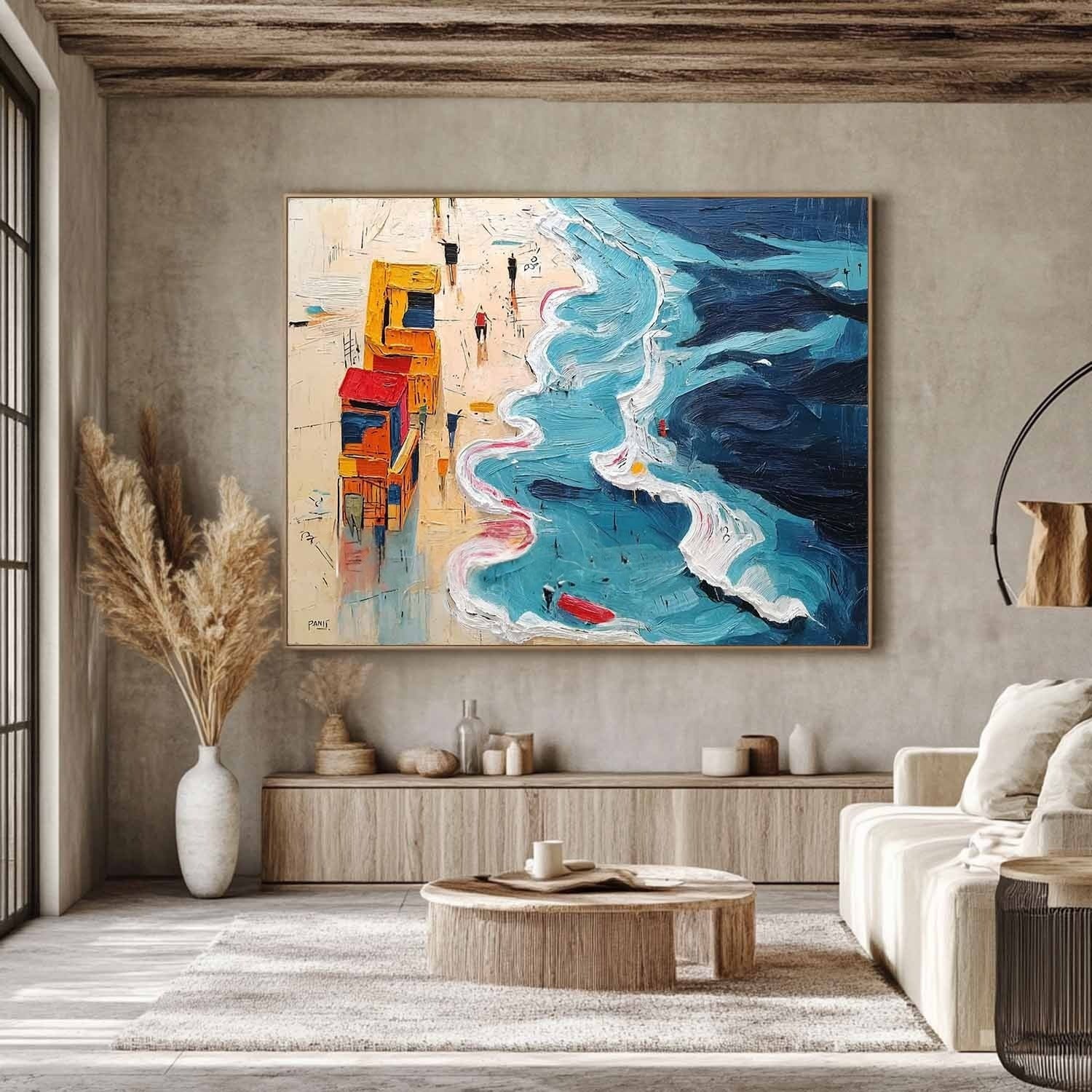 Wall Art Bold Beach Lifeguard - Neutralighting