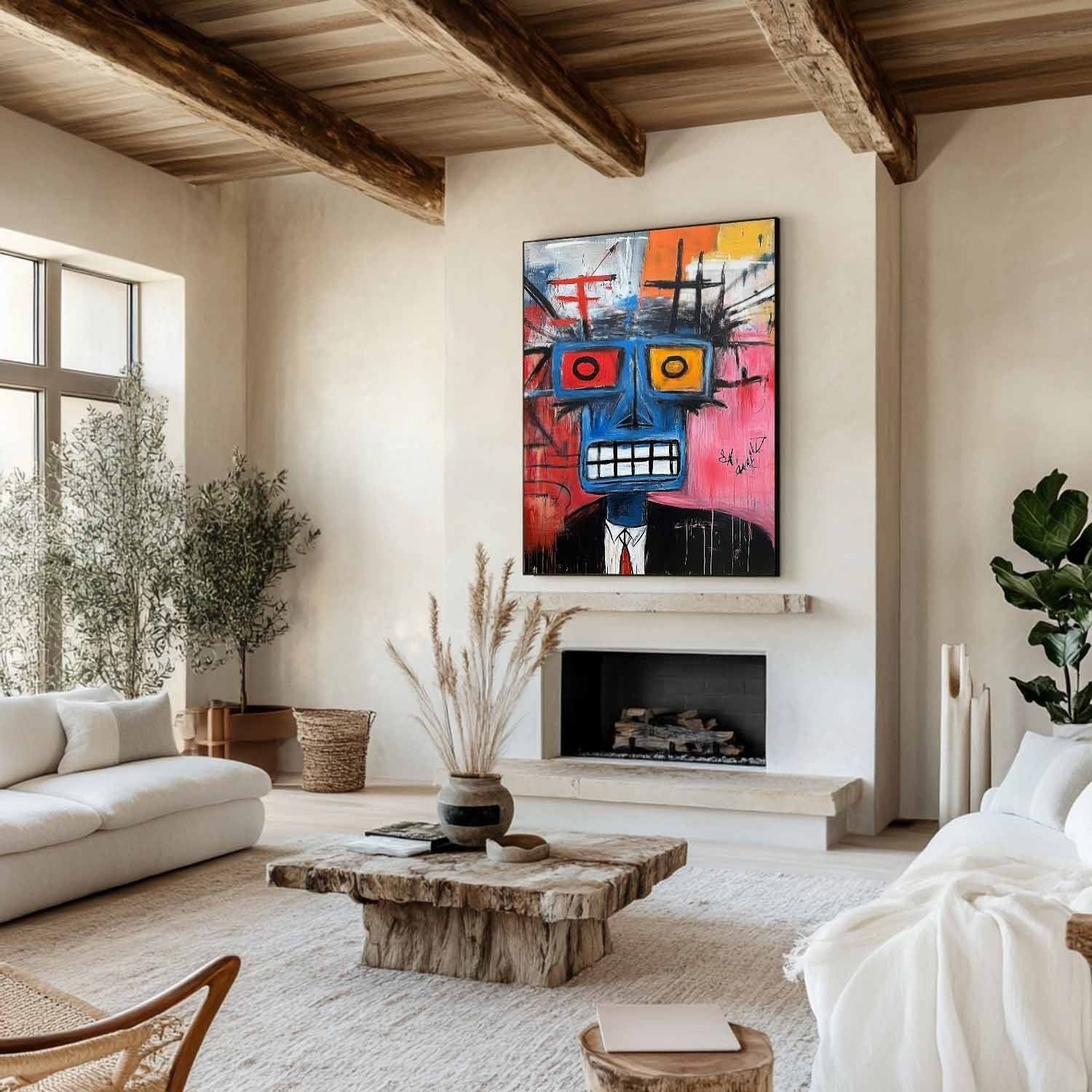 Wall Art Neo Expressionist Surreal - Neutralighting