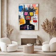 Wall Art Neo Expressionist Portrait - Neutralighting