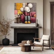 Kaws Style Pop Art Impasto Painting - Neutralighting