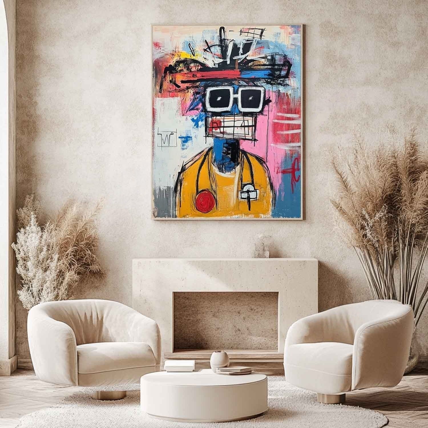 Wall Art Neo Expressionist Medical Portrait - Neutralighting