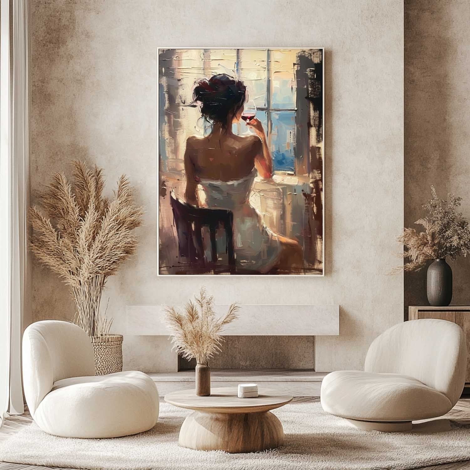 Wall Art Elegant Impressionist Palette - Neutralighting