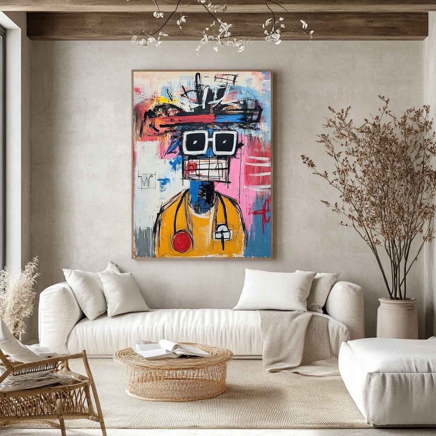 Wall Art Neo Expressionist Medical Portrait - Neutralighting