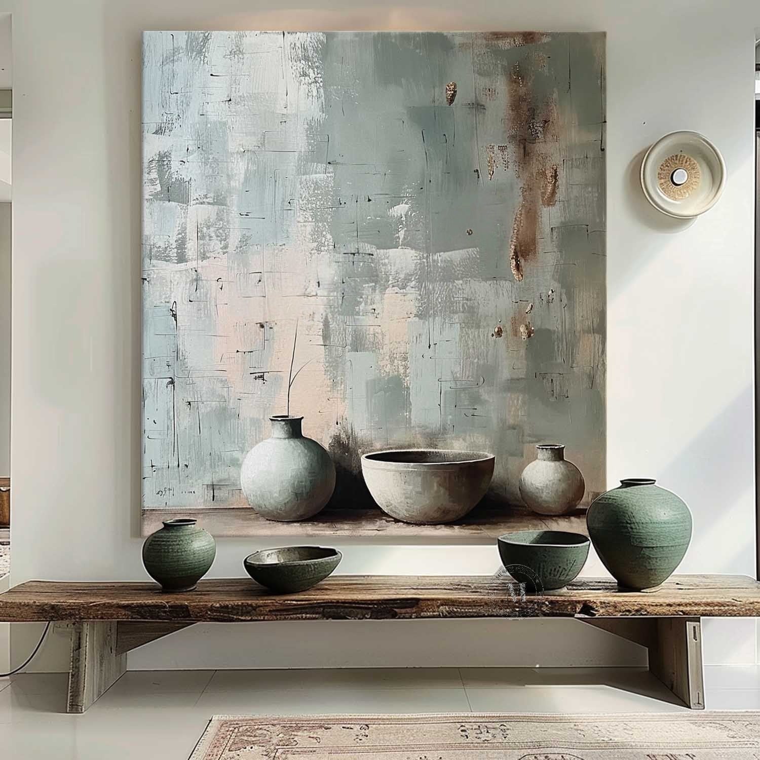 Wall Art Square Wabi-Sabi Still Life - Neutralighting