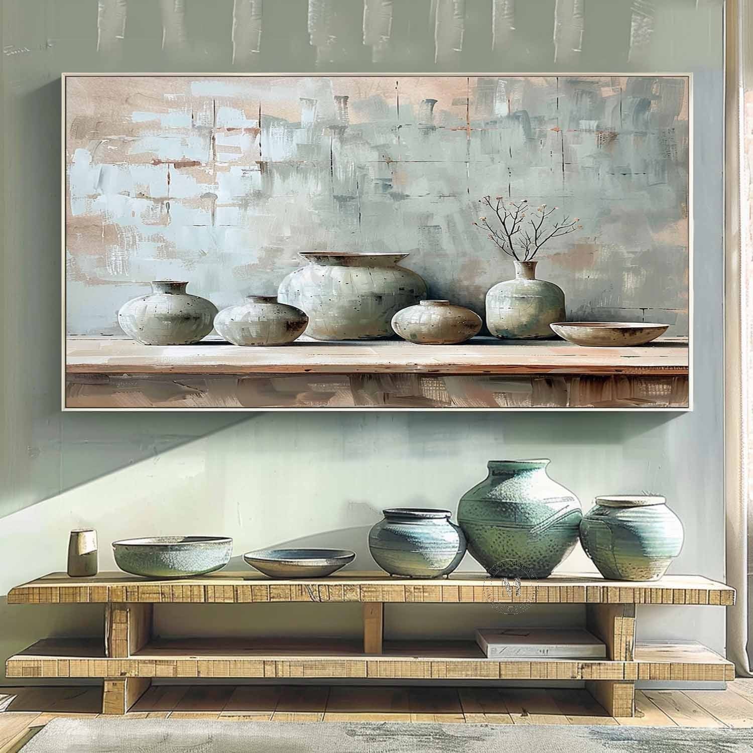 Wabi-Sabi Wall Art TX402 - Neutralighting