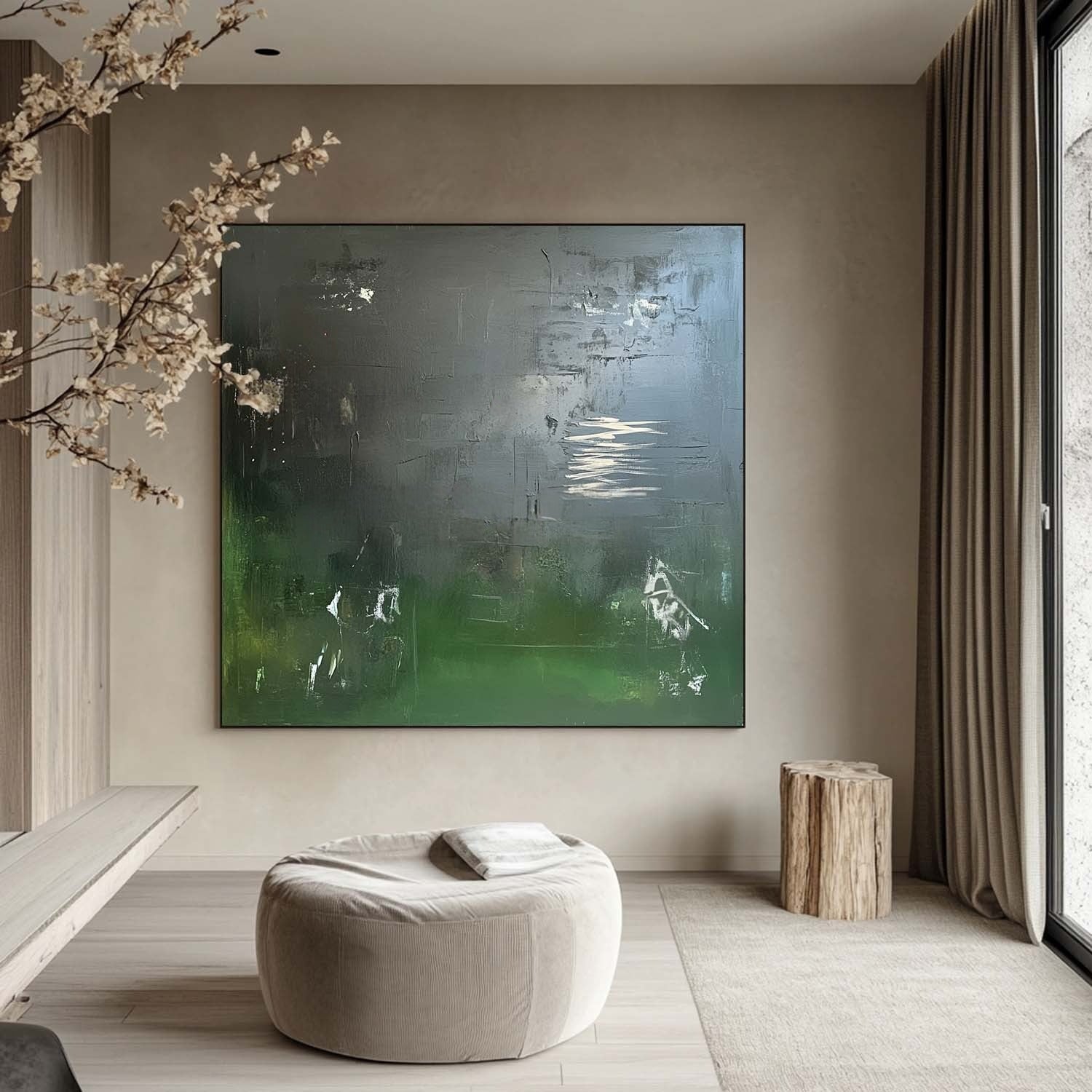 Wall Art Moody Textured Atmospheric Dark - Neutralighting