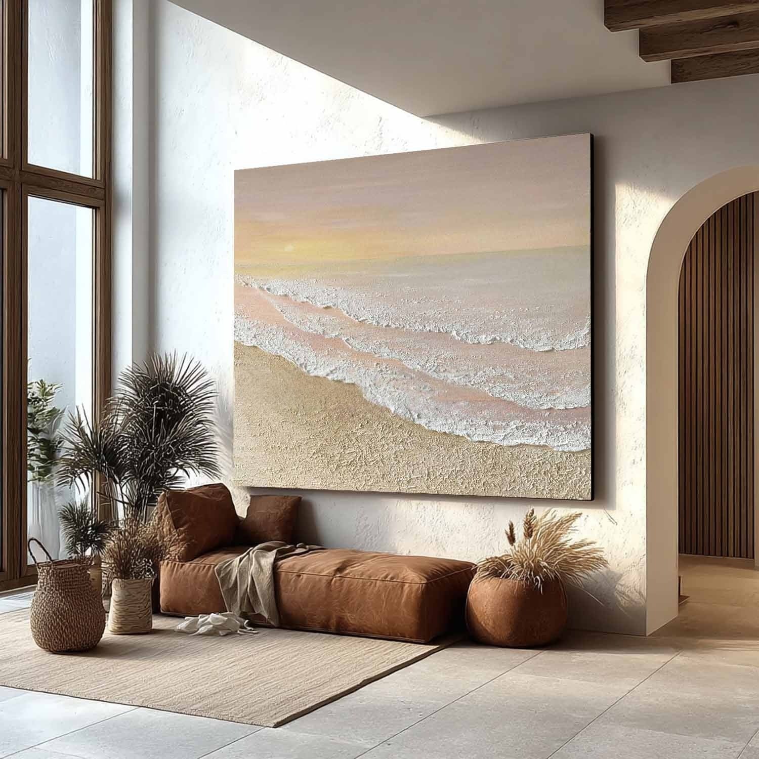 Wall Art Horizontal Coastal Sunset - Neutralighting