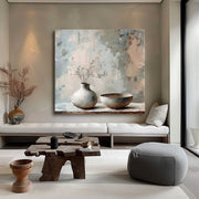 Wall Art Minimalist Vase Bowl Still Life - Neutralighting
