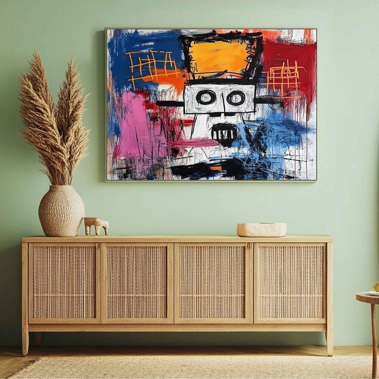 Wall Art Horizontal Neo Expressionist - Neutralighting
