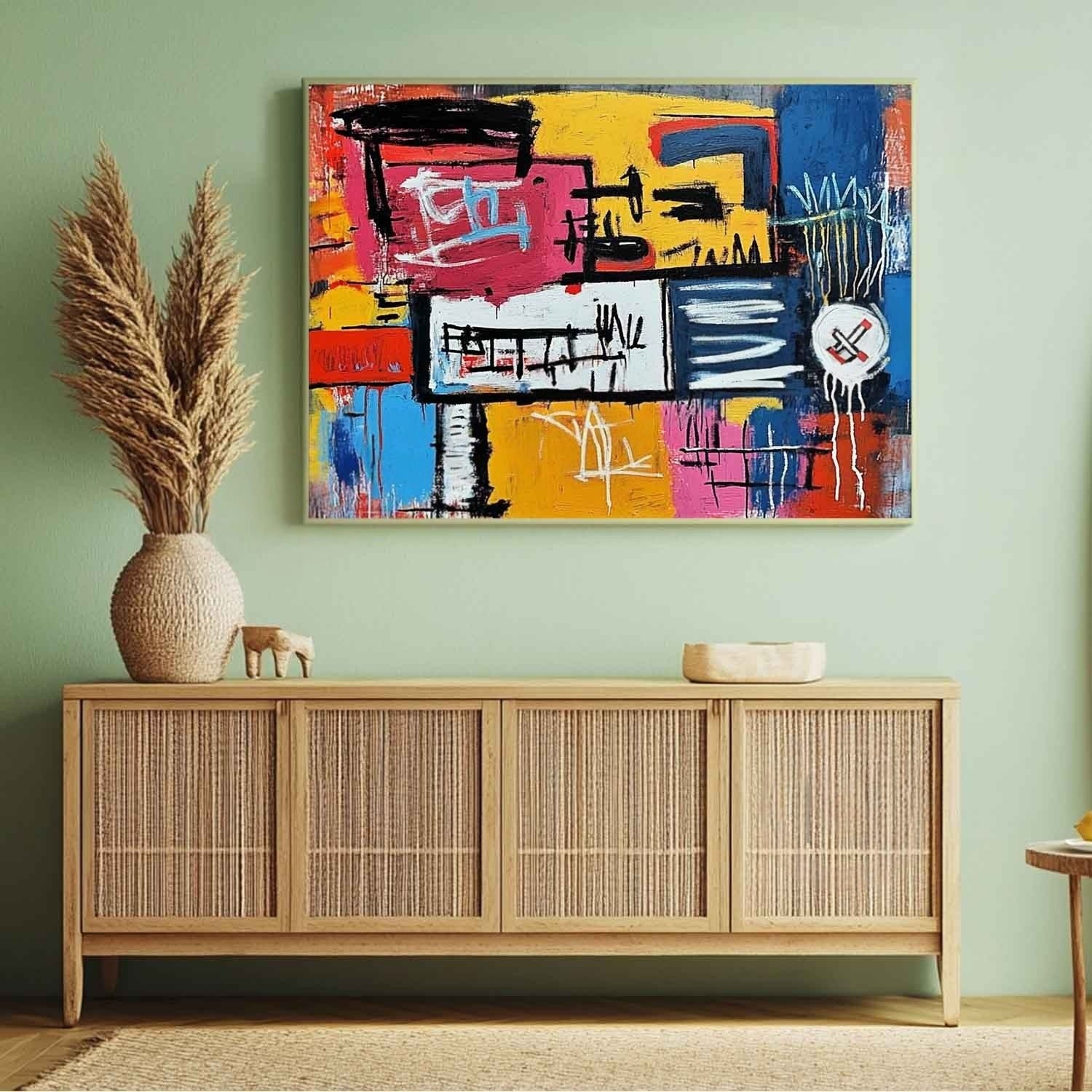 Wall Art Horizontal Neo Expressionist - Neutralighting