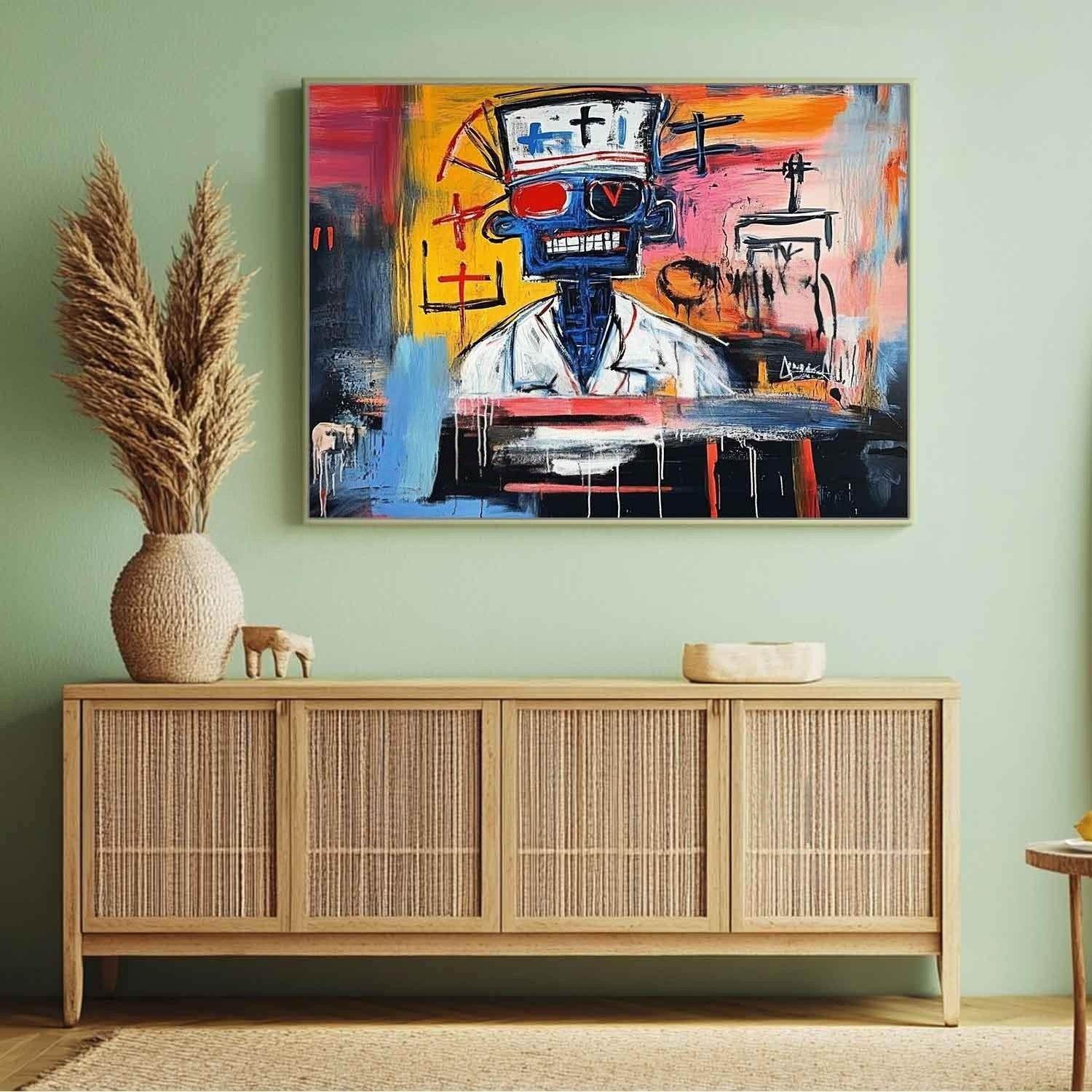 Wall Art Horizontal Neo Expressionist - Neutralighting