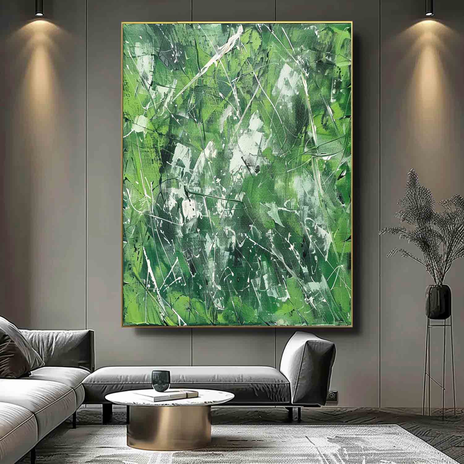 Abstract Expressionist Art AEA014 - Neutralighting