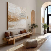 Wall Art Bubbly Texture Oil Painting - Neutralighting