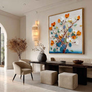 Autumn Blossom Impasto Painting - Neutralighting