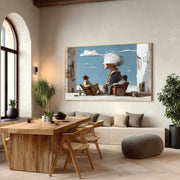 Surreal Group Figure Art Oil Painting - Neutralighting