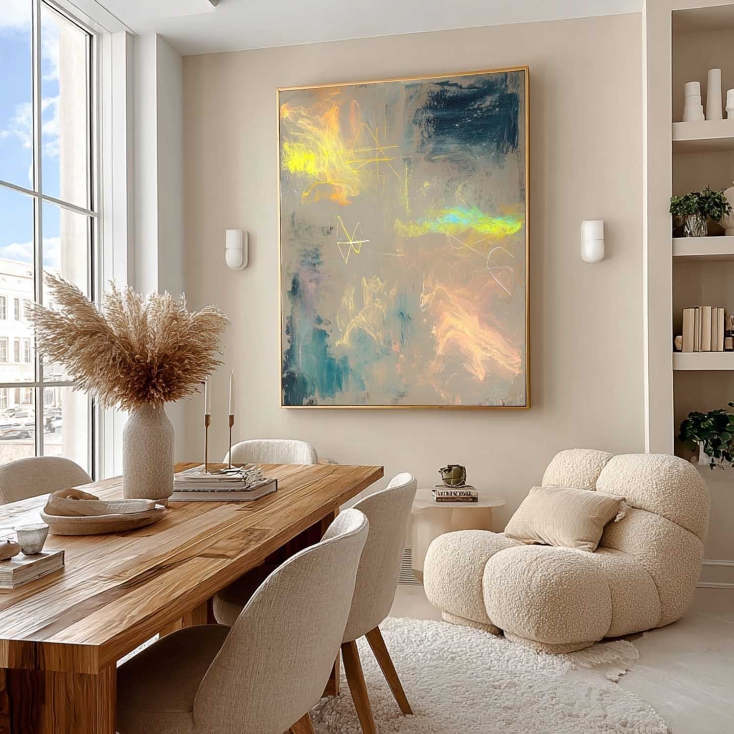 Wall Art Ethereal Iridescent Colorful - Neutralighting