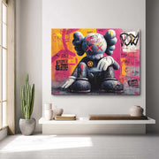 Wall Art Edgy Kaws Companion - Neutralighting