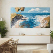 Tropical Cove Impasto Painting - Neutralighting