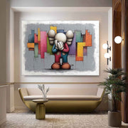 Wall Art Poignant Kaws Companion - Neutralighting