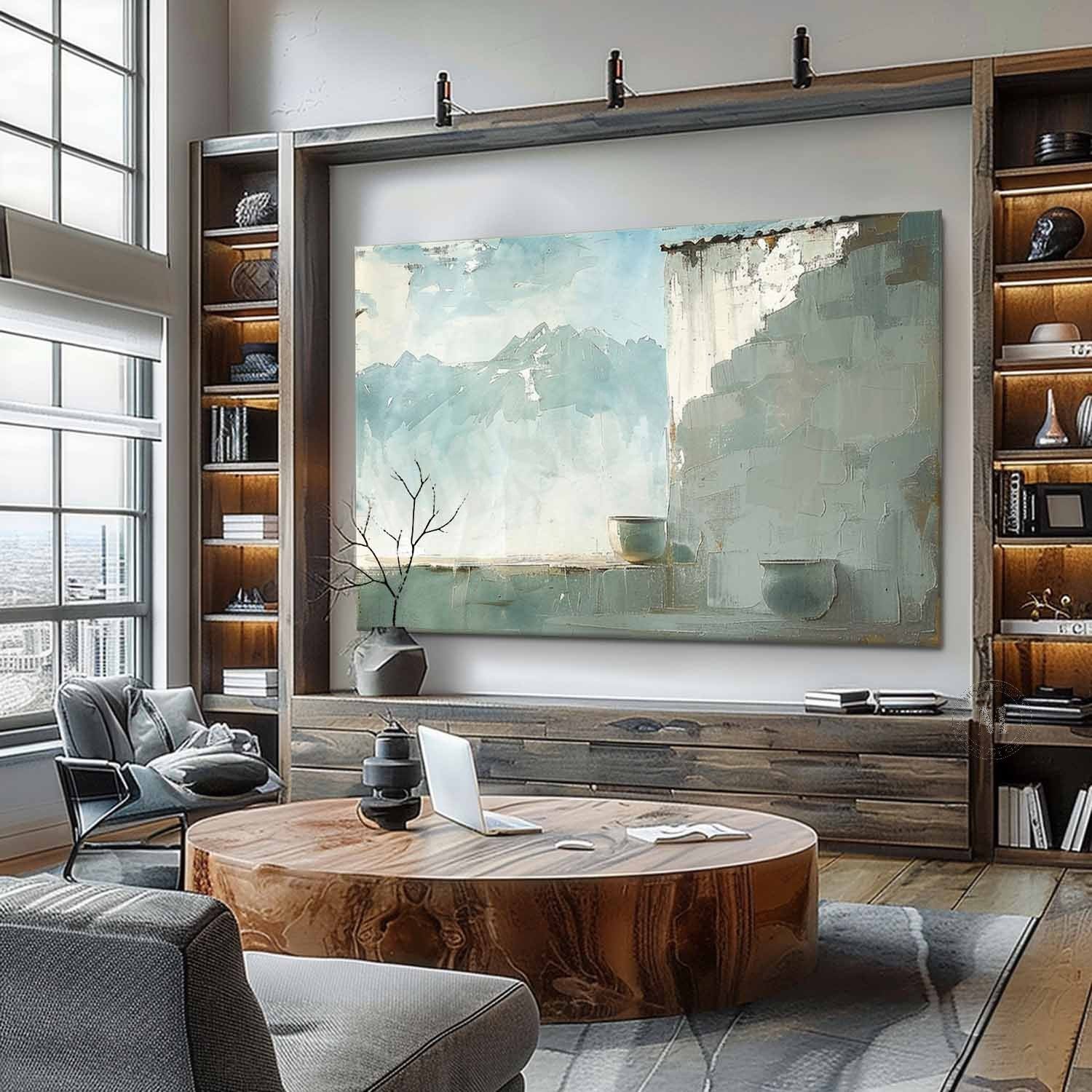 Wabi-Sabi Wall Art TX408 - Neutralighting
