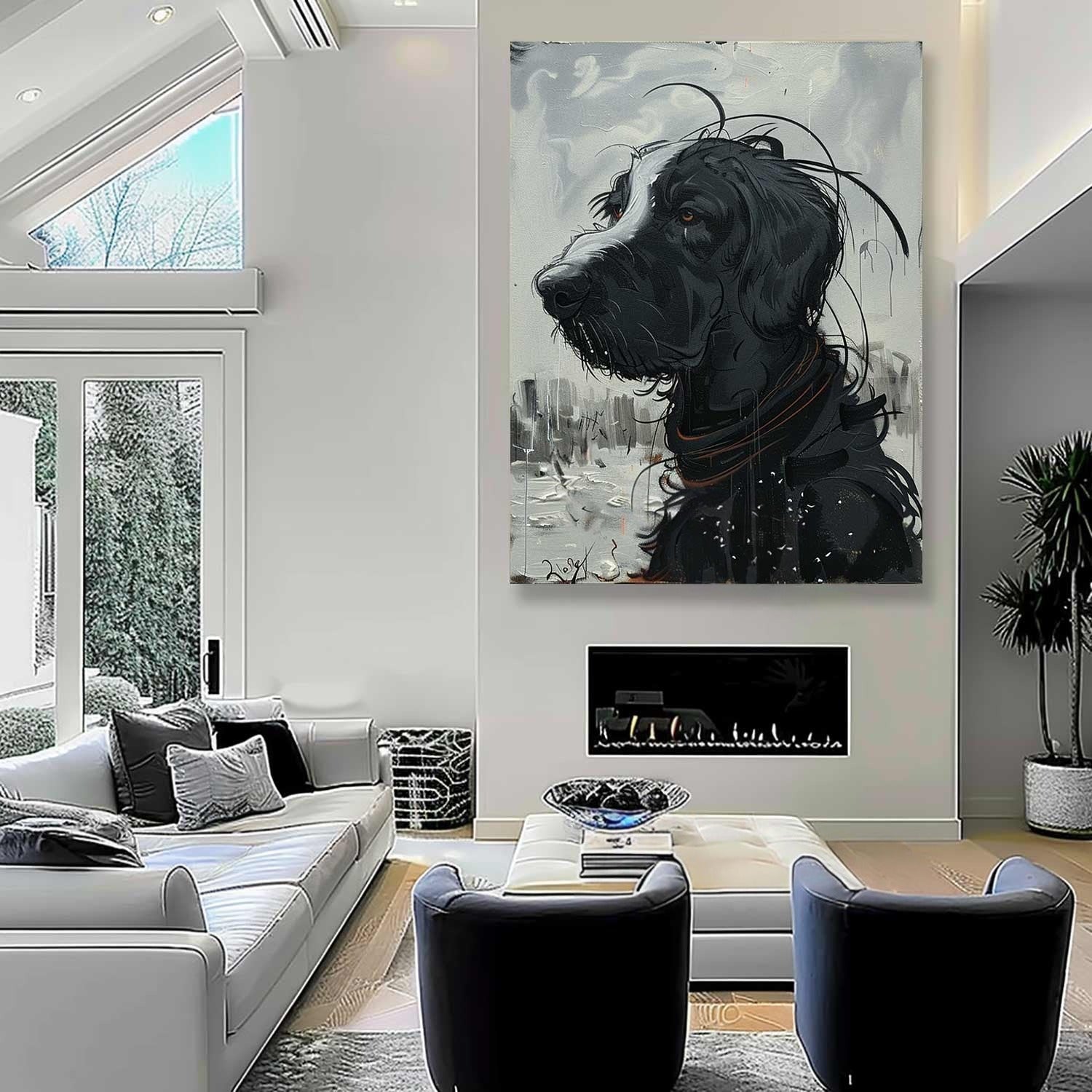 Wall Art Post Apocalyptic Canvas - Neutralighting
