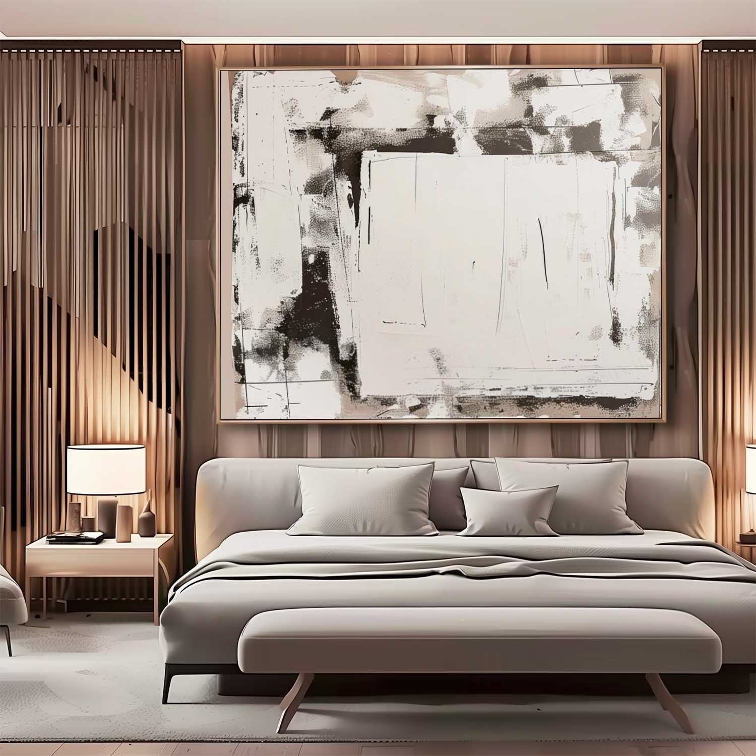 Wall Art Minimalist Frame Wabi-Sabi - Neutralighting