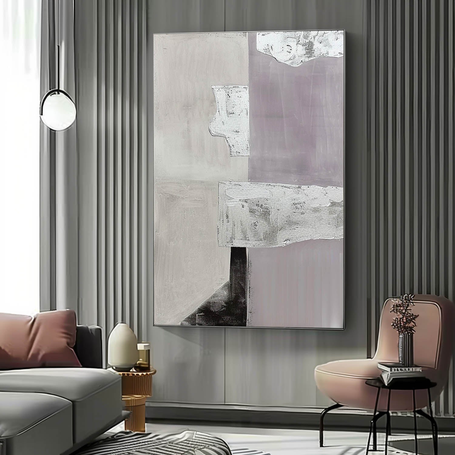 Contemporary Minimalist Art MA119 - Neutralighting