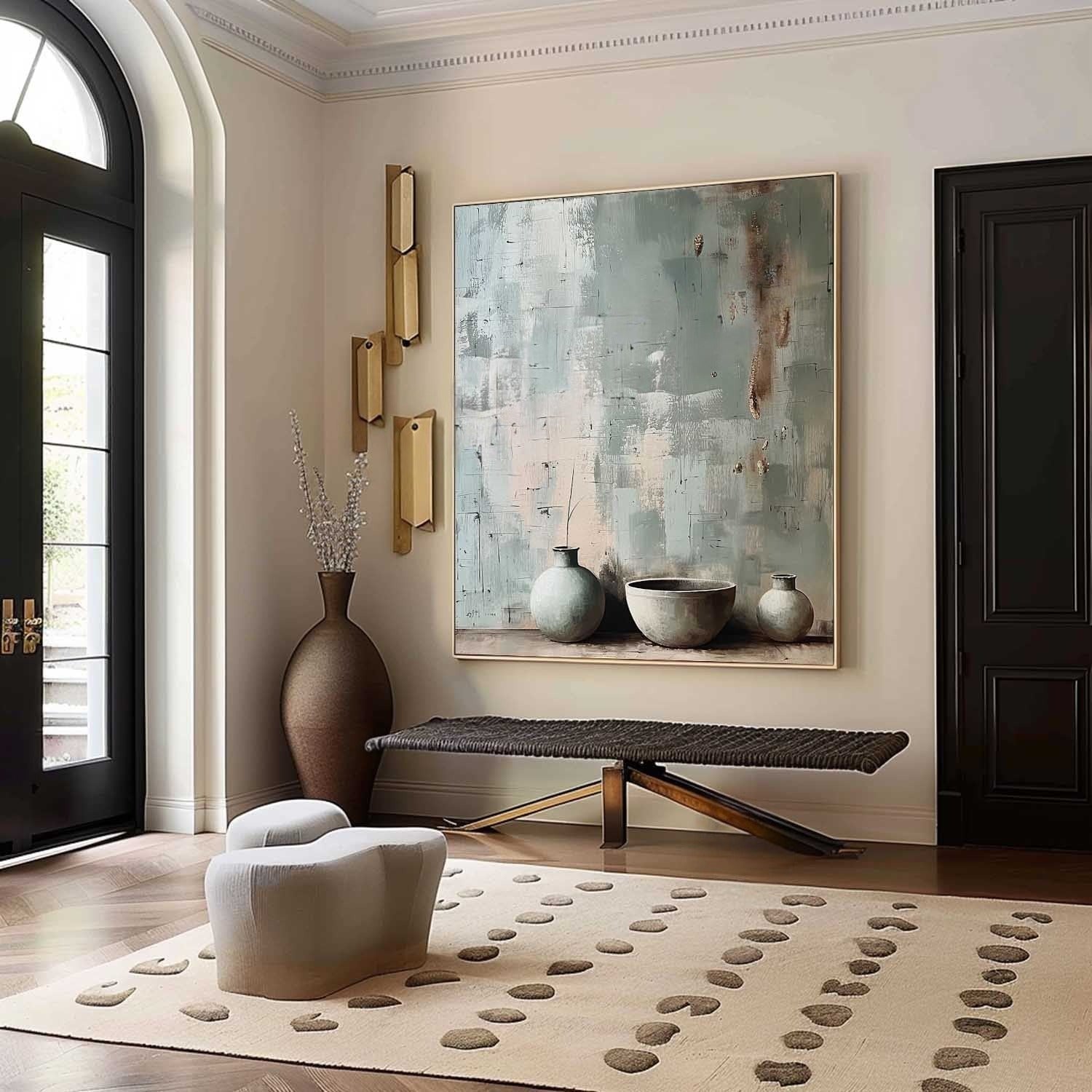 Wall Art Square Wabi-Sabi Still Life - Neutralighting