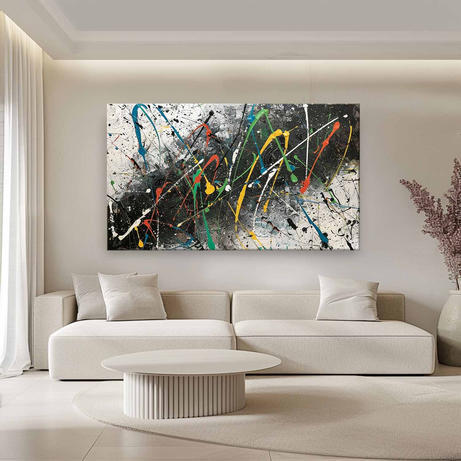 Abstract Expressionist Art AEA029 - Neutralighting