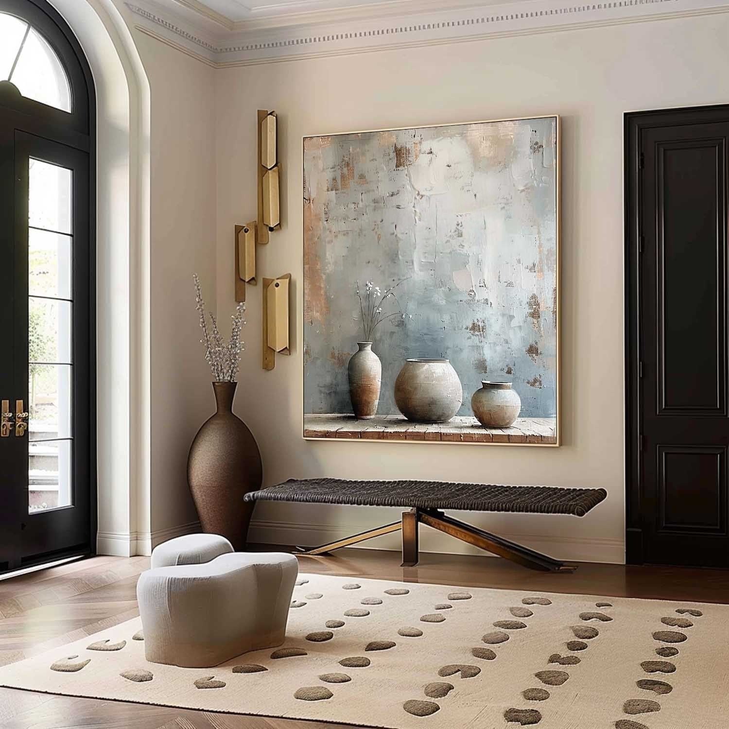 Wall Art Square Wabi-Sabi Still Life - Neutralighting