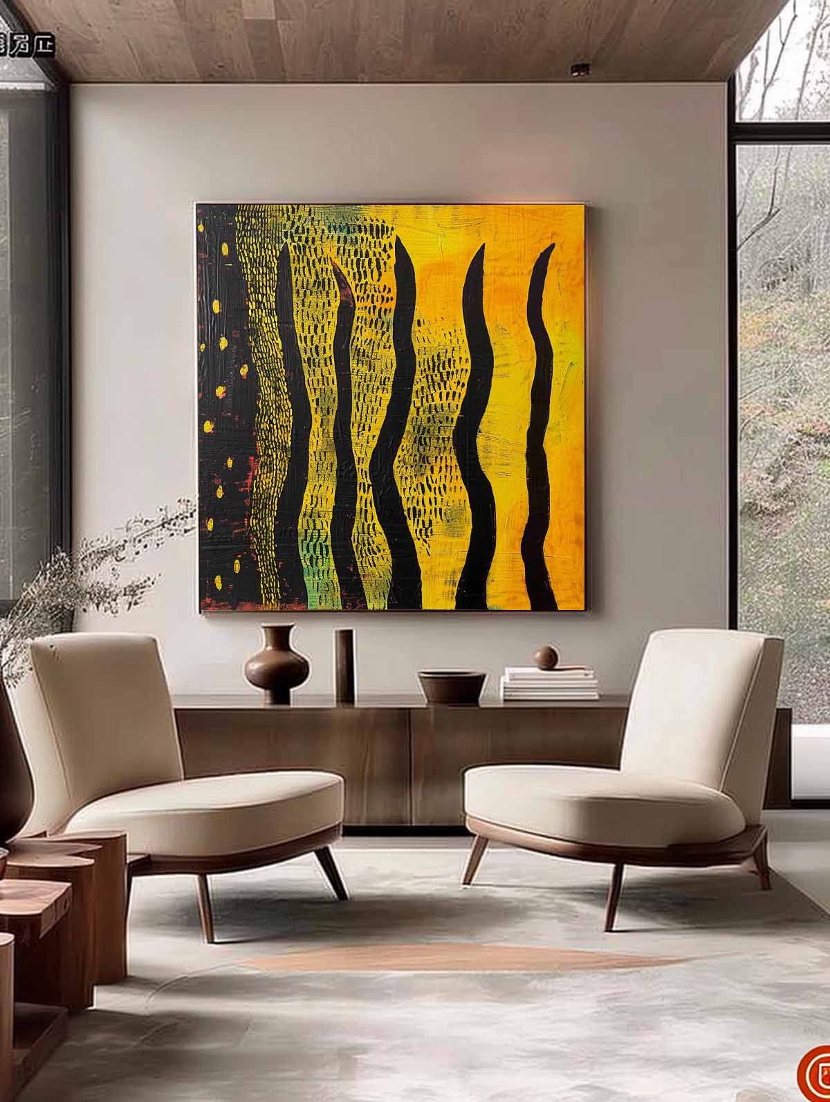 Wabi-Sabi Wall Art TX338 - Neutralighting