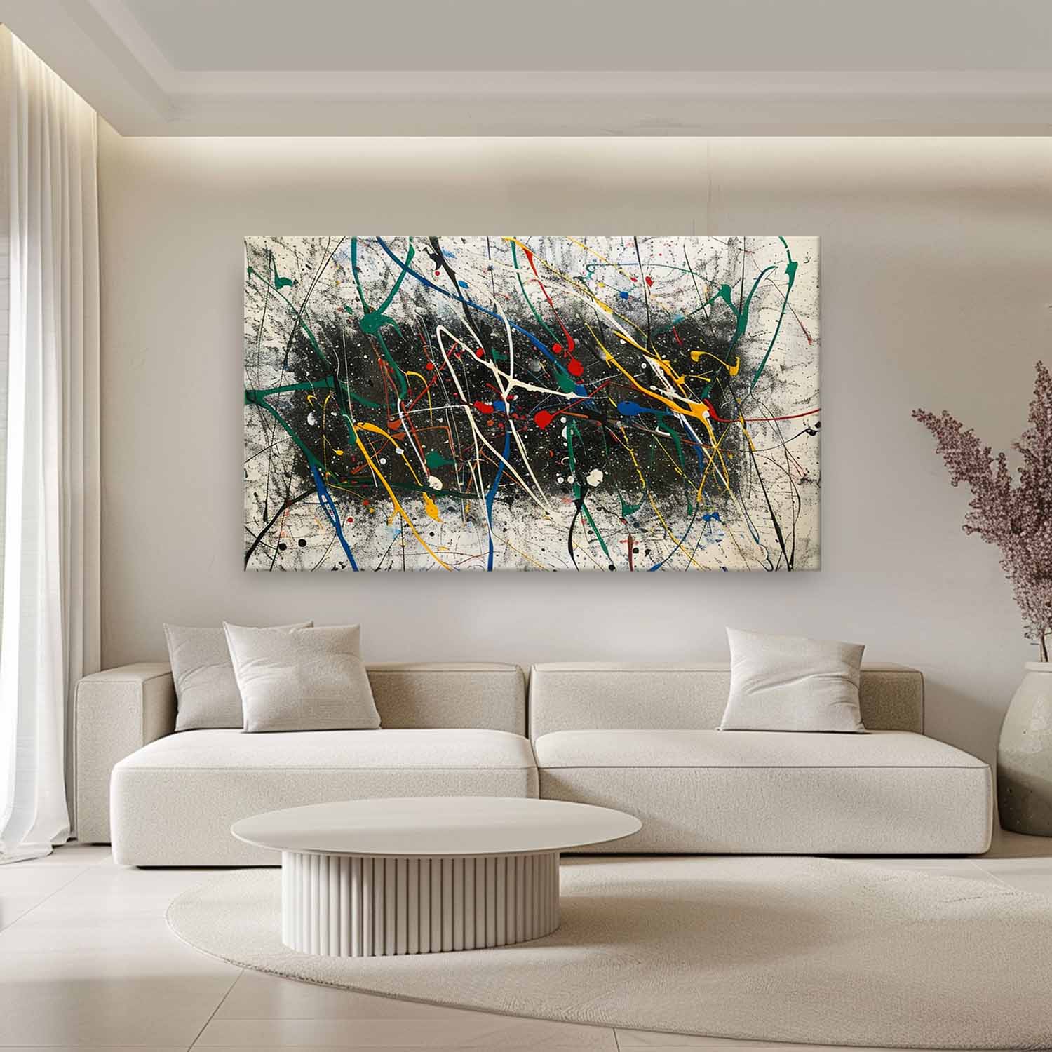 Abstract Expressionist Art AEA030 - Neutralighting