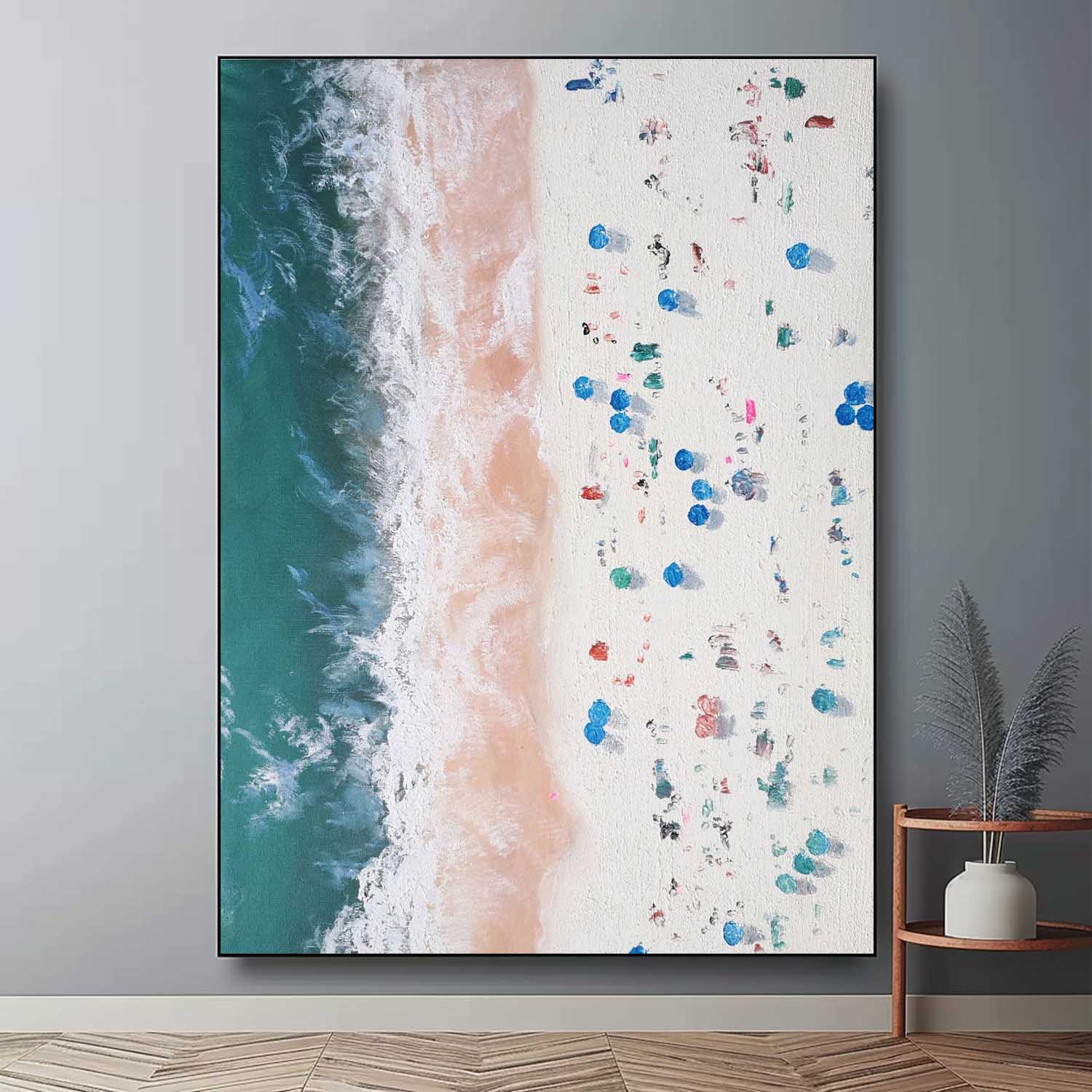 Plaster Art Texture Painting SG266 - Neutralighting