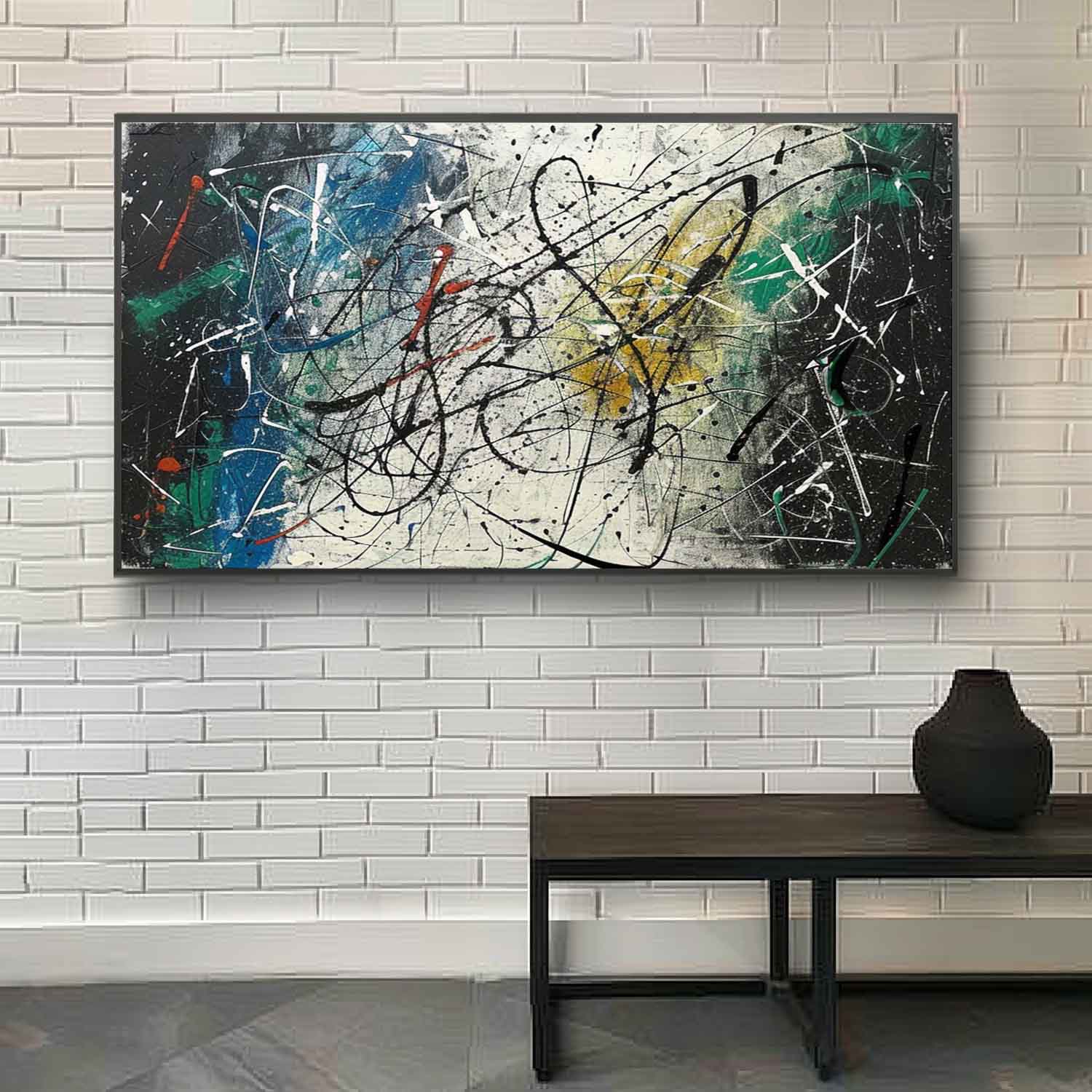 Abstract Expressionist Art AEA021 - Neutralighting