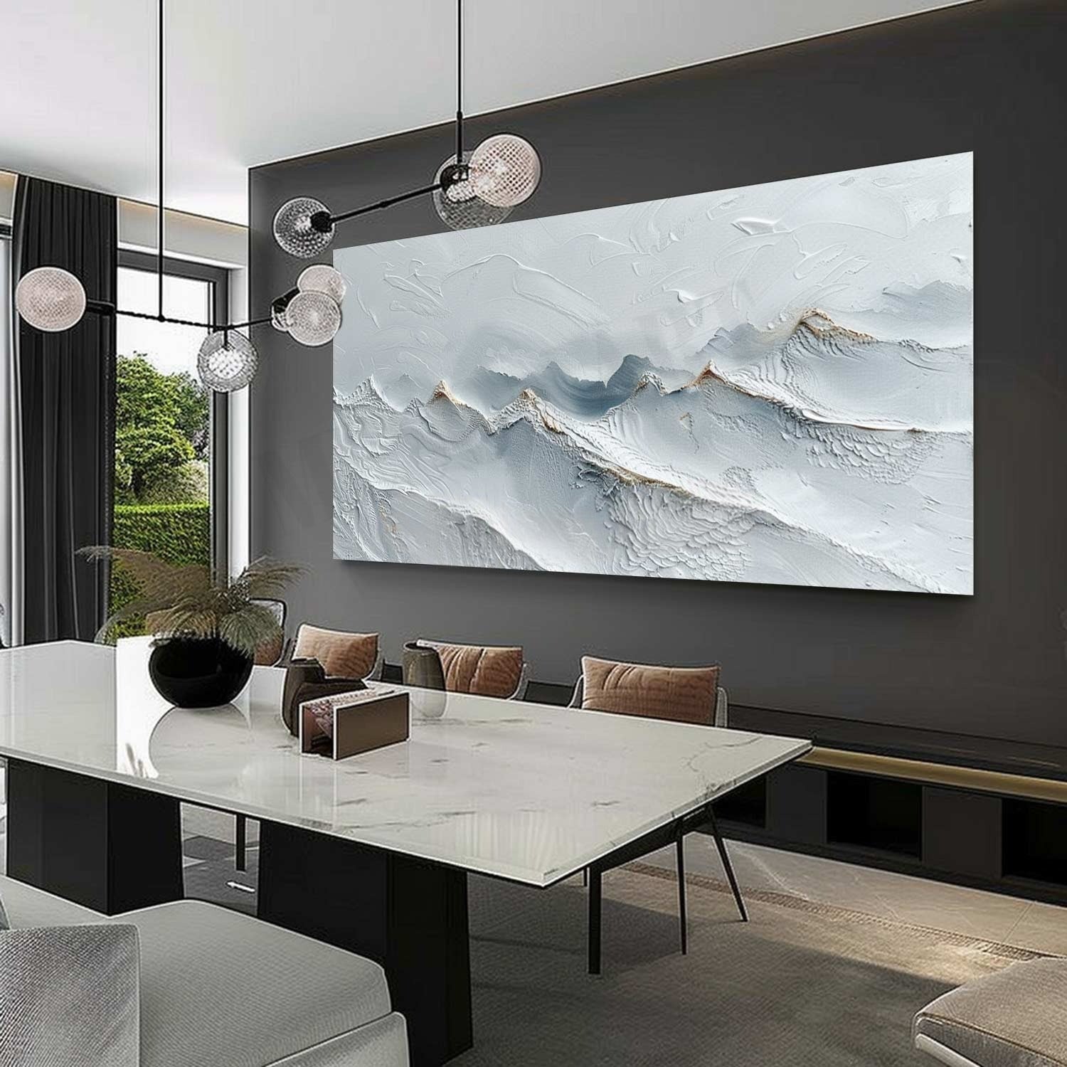 Wall Art Sculptural Dimensional - Neutralighting