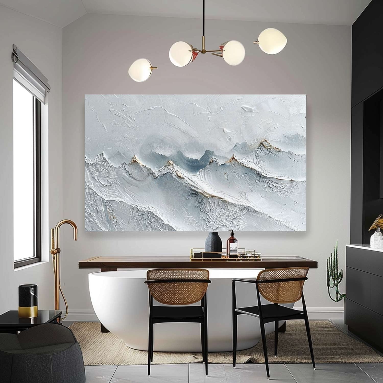 Wall Art Sculptural Dimensional - Neutralighting
